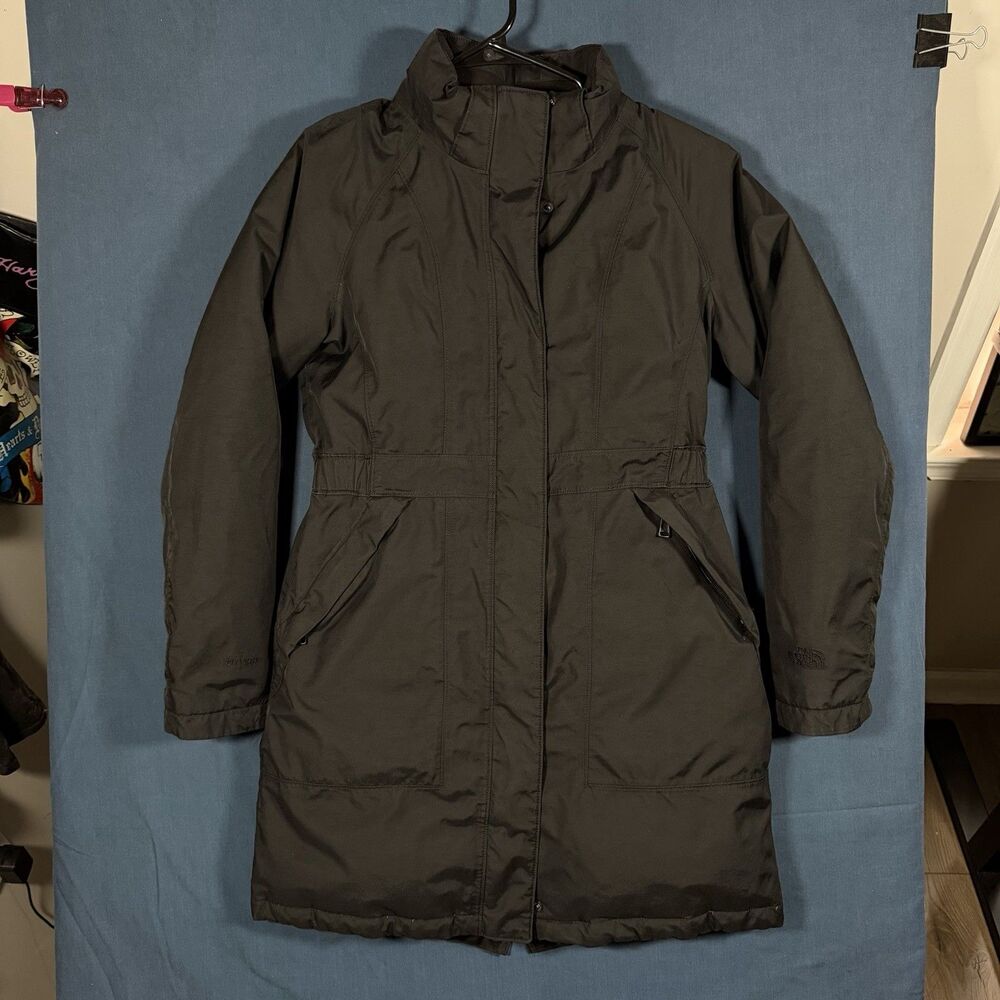 The North Face Arctic Parka Womens Small Black Goose Down Jacket